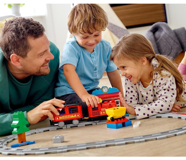 LEGO Outlet DUPLO Town 10874 Pociąg parowy - 1557138 - zdjęcie 4